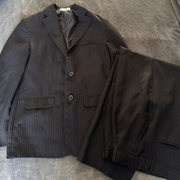 Geoffrey Beene Other - Geoffrey Beene Black Pinstripe Kids Suit